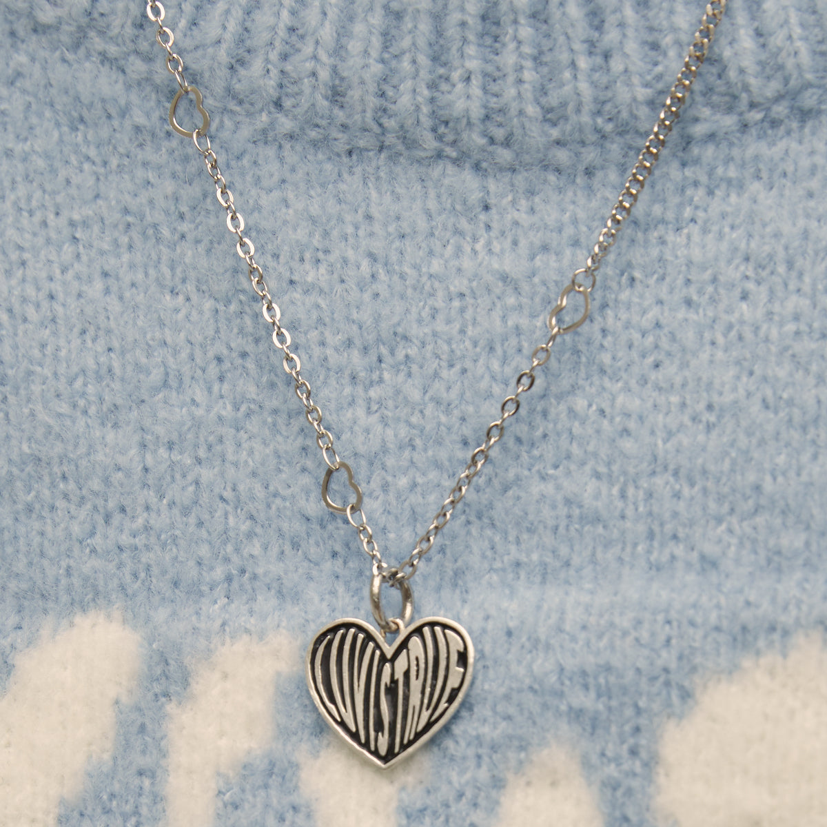 PO HEART NECKLACE