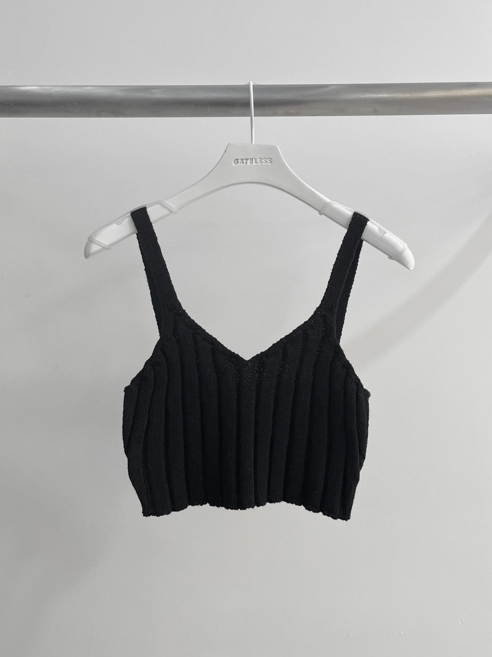 LOW KNIT BRA-TOP