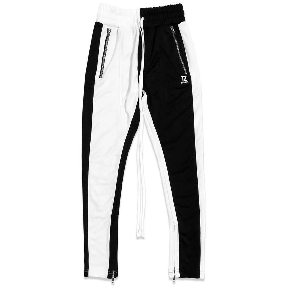 TZ CROSS TRACK PANT BLACK & WHITE