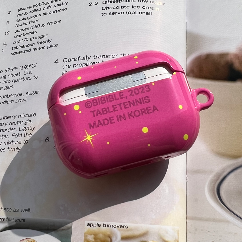 Hamster Tama Airpods Case (Pink)