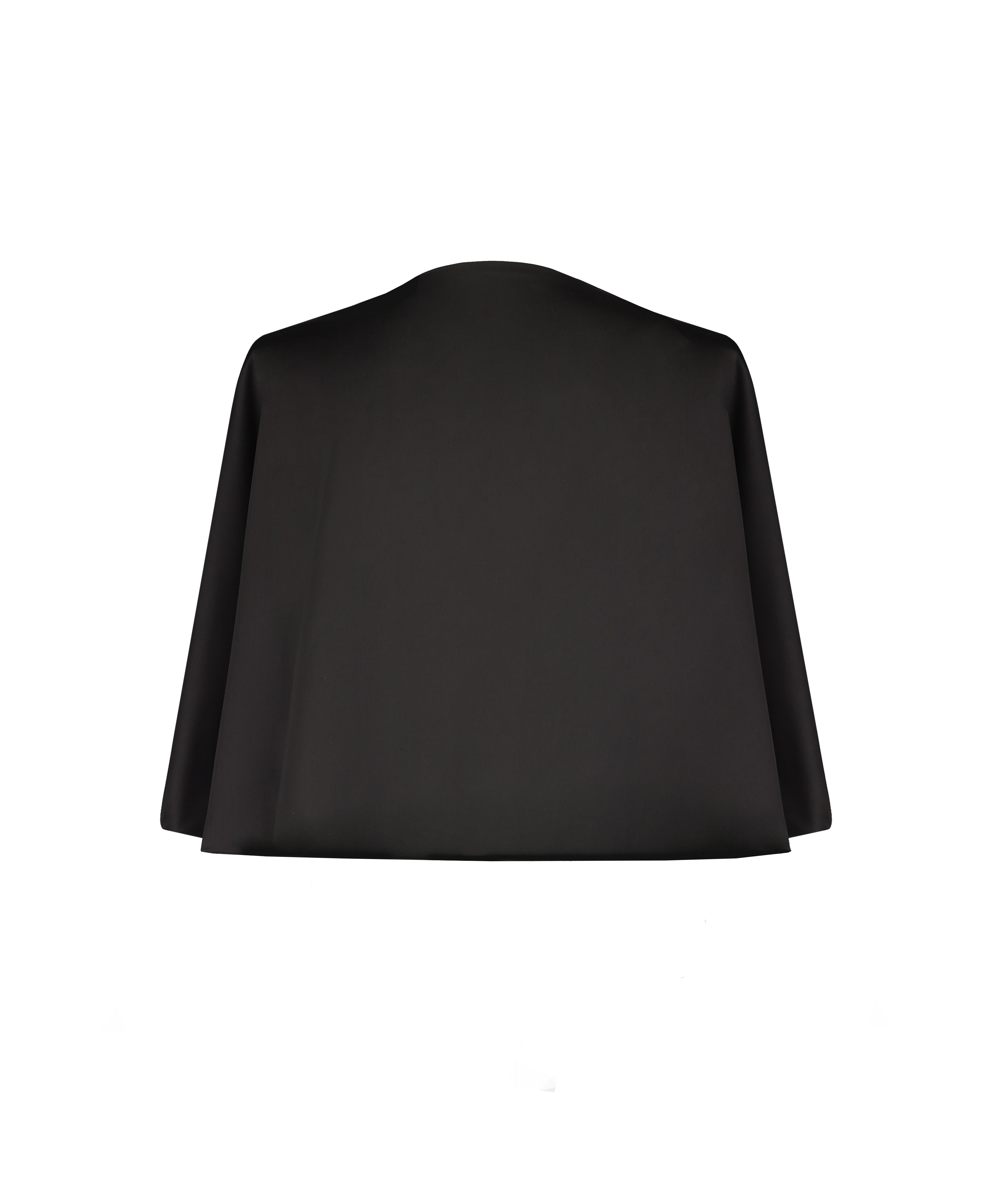 Charlotte satin cape