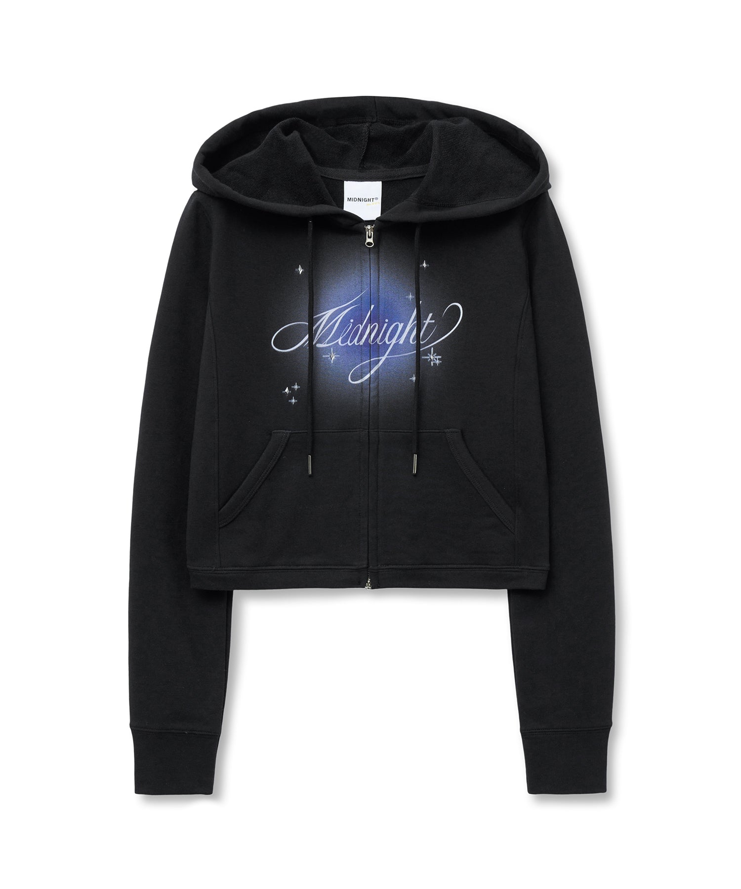 dz hood zip up (black)