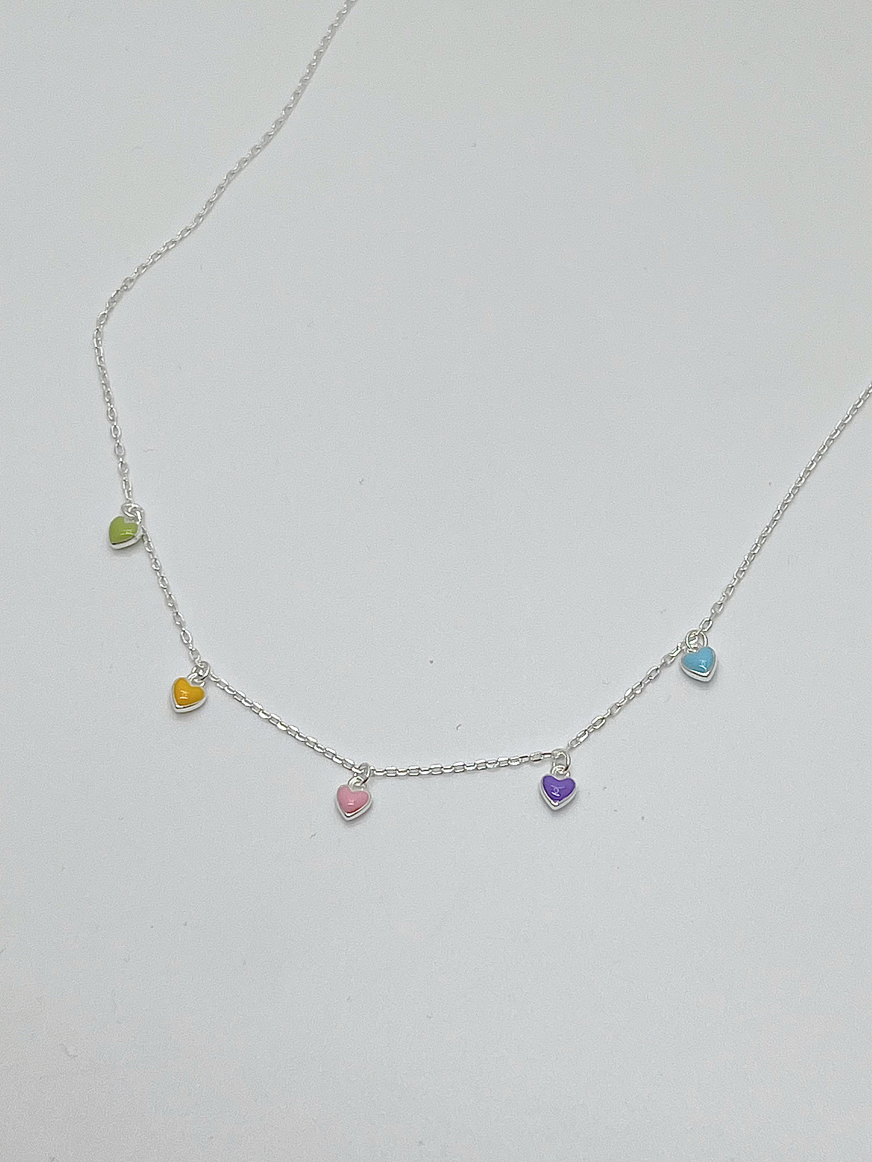 silver925 color mini Necklace