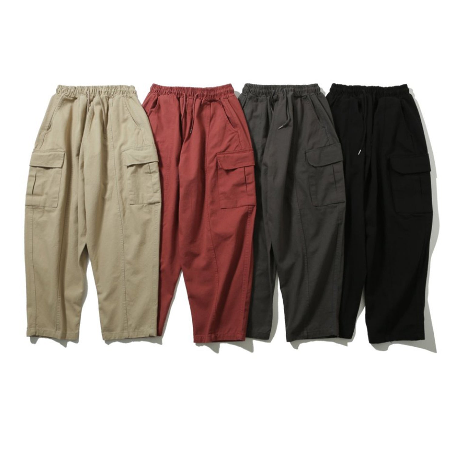 Original Work Cotton Cargo Pants_4color