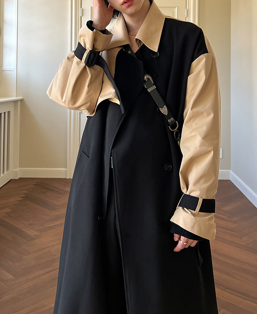 Coming color trench coat (2 color)