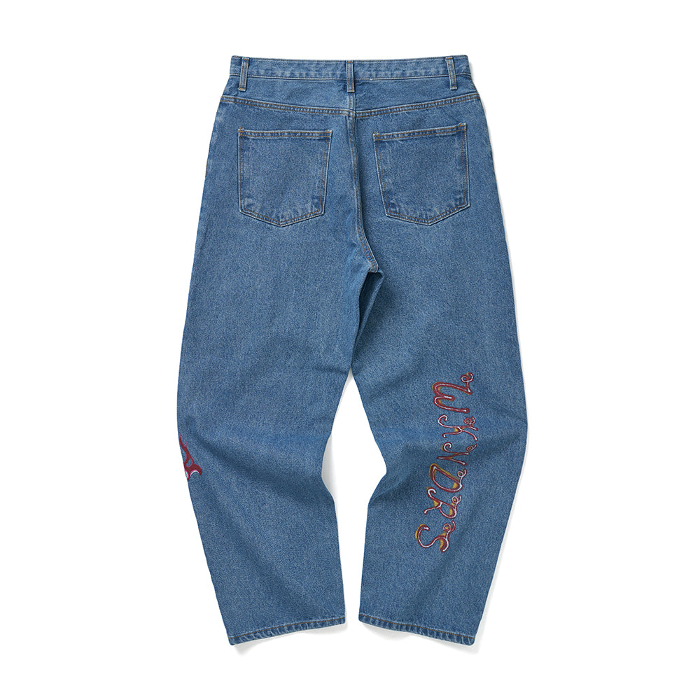 DRAGON DENIM PANTS (L.DENIM)