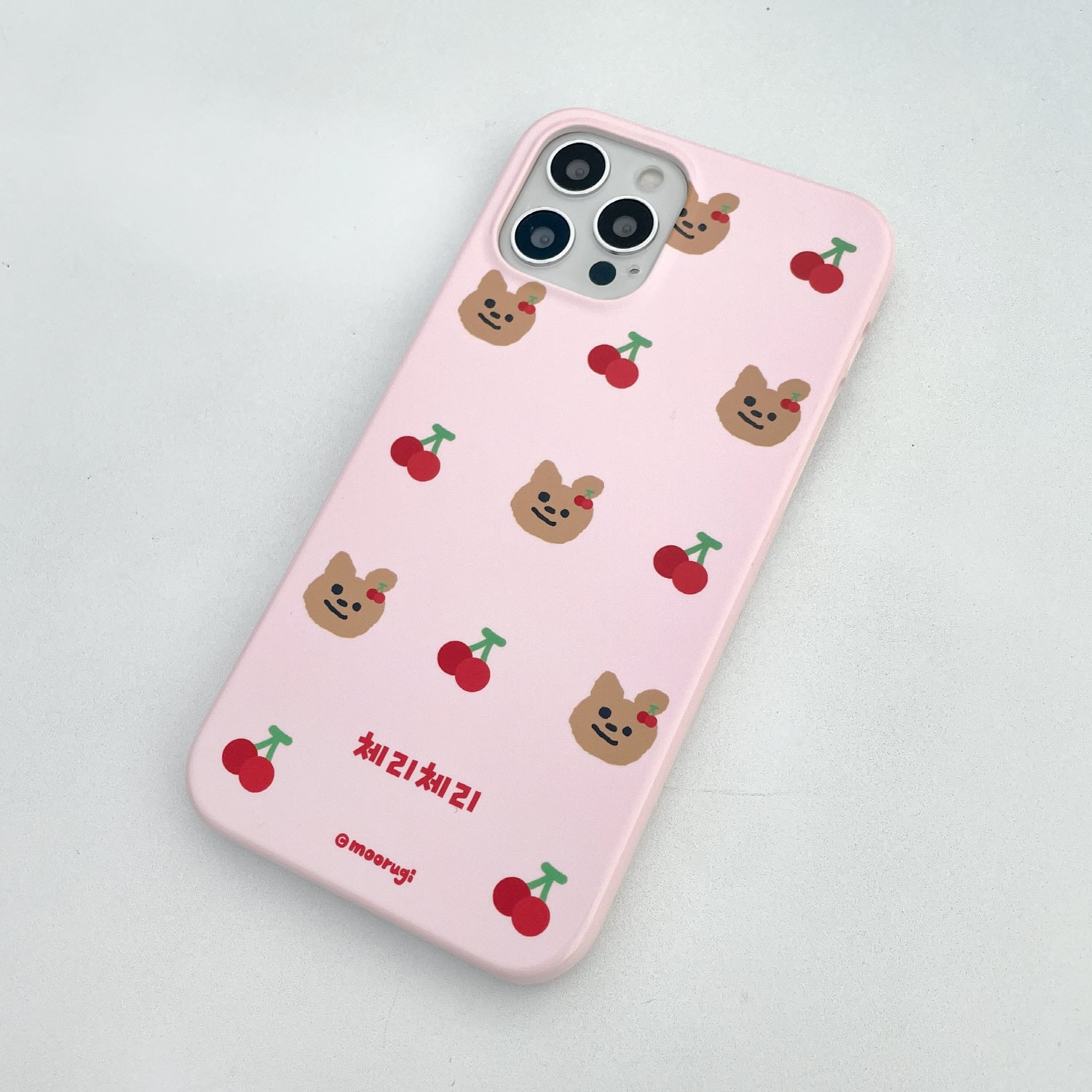 Cherry pattern Bumper case