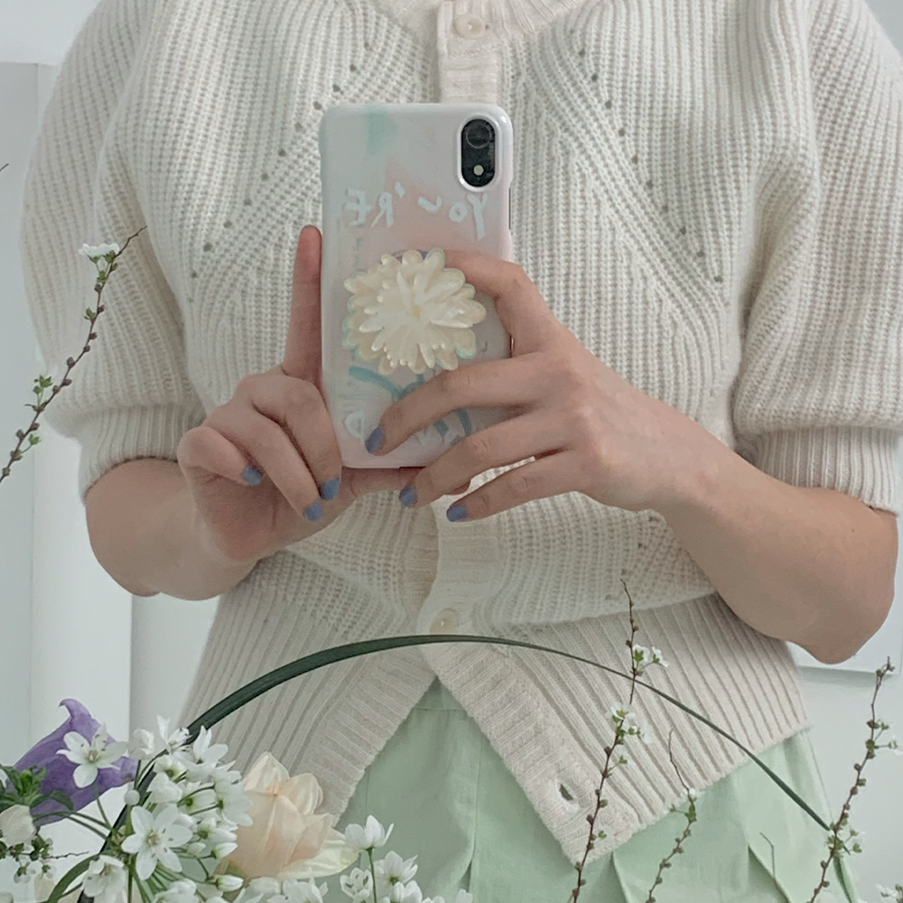 [SET] Leaf series : Spring breeze phone case + dandelion tok