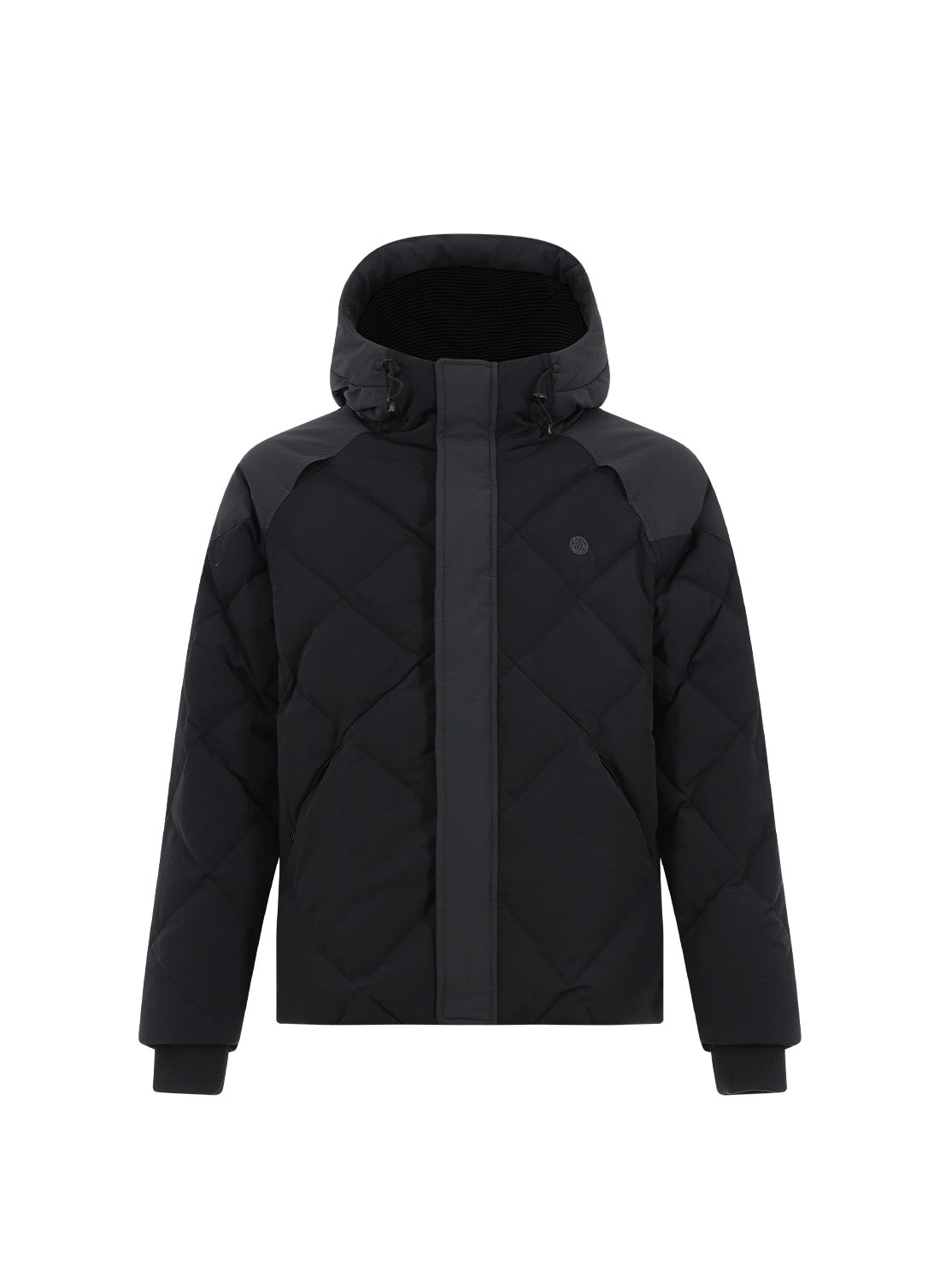 CORDURRA NYLON MIX HOODED DOWN PUFFER