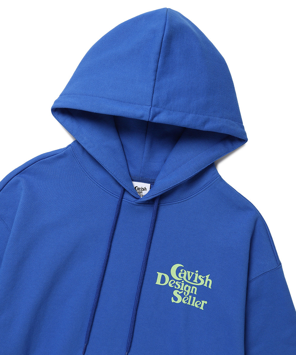 SELLER LOGO HOODIE BLUE(GREEN)(CV2BFUM400A)