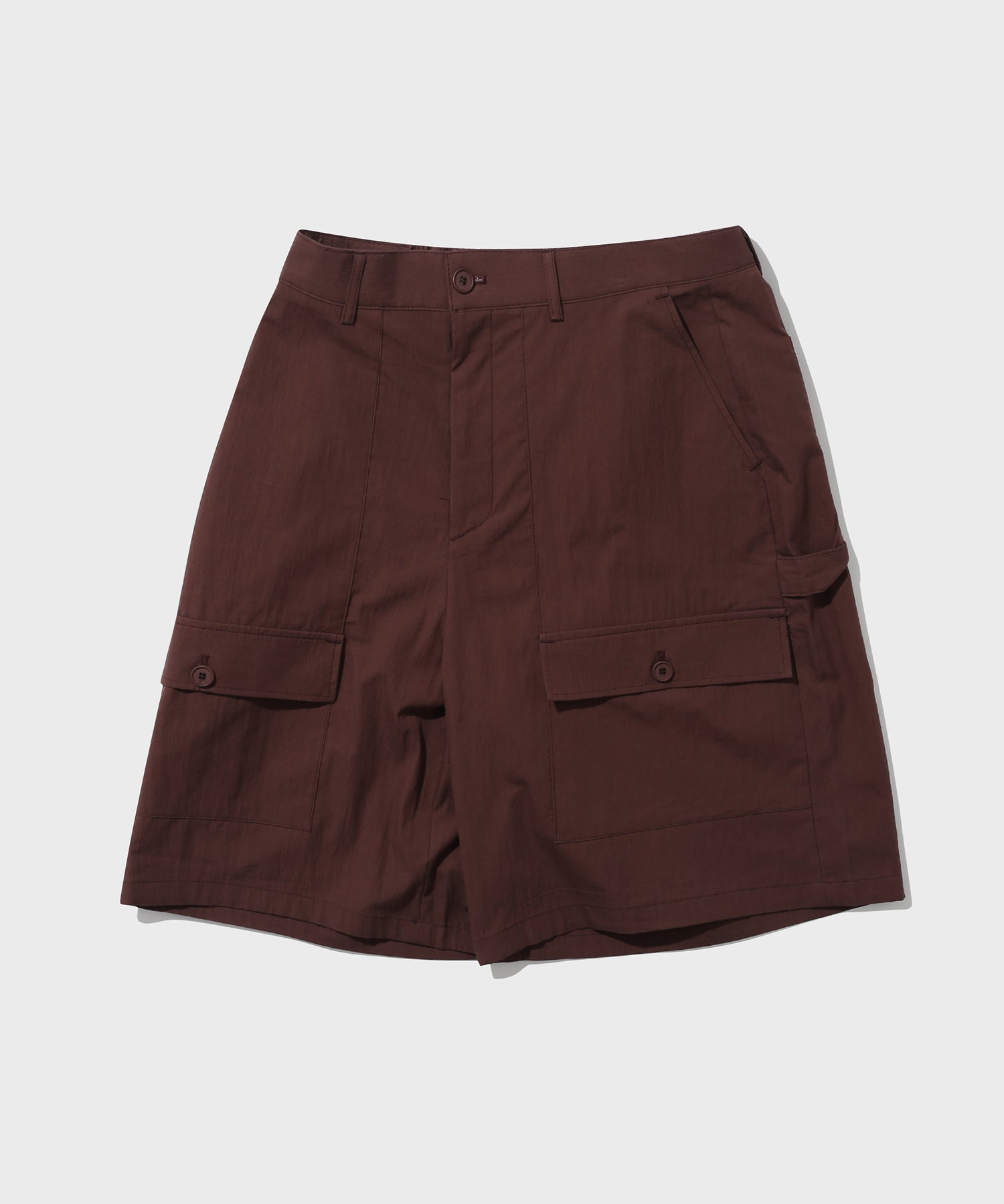 Fatigue Pocket Half Pants (Brown)