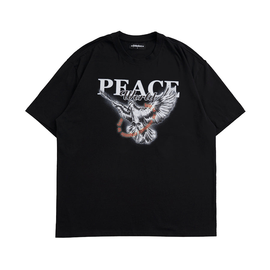 WORLD PEACE OVERSIZED TEE