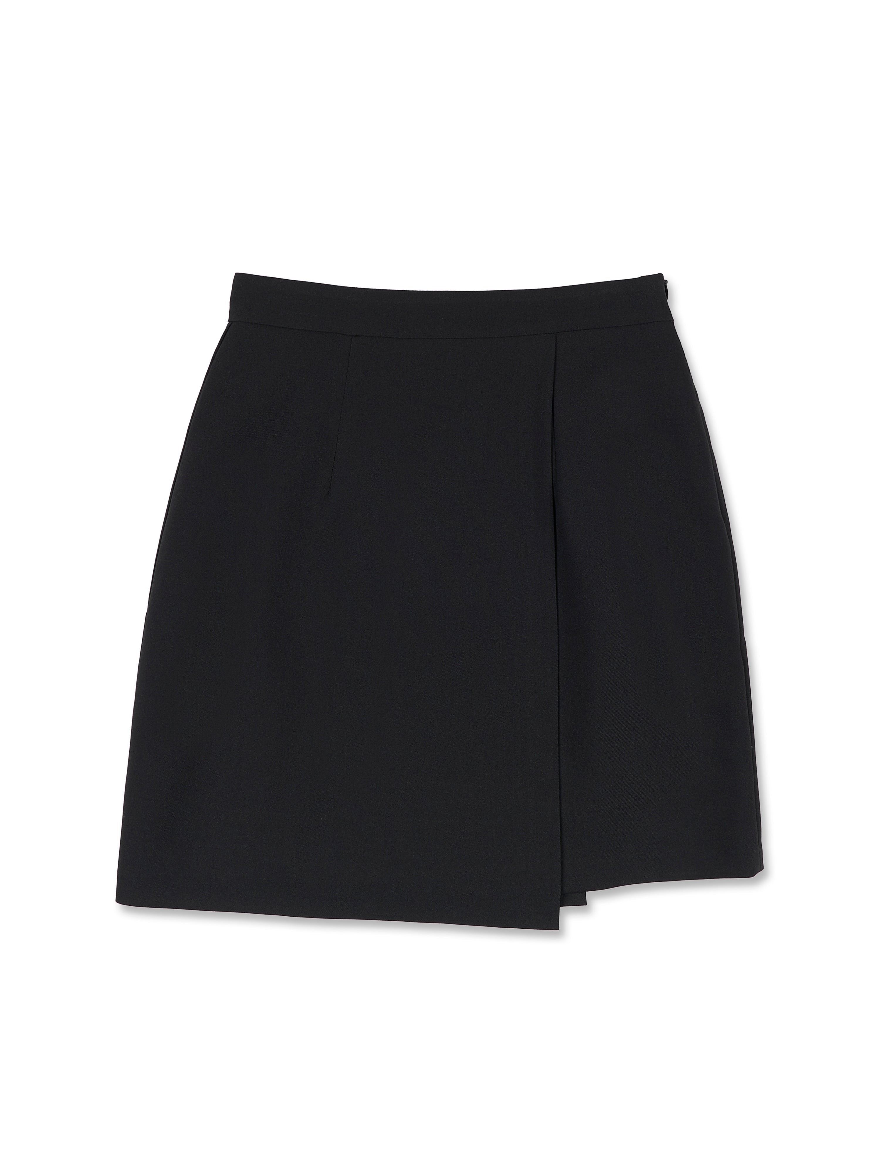 [BREEZE] Mini Midi Long Basic Skirt_BLACK (CTD1)