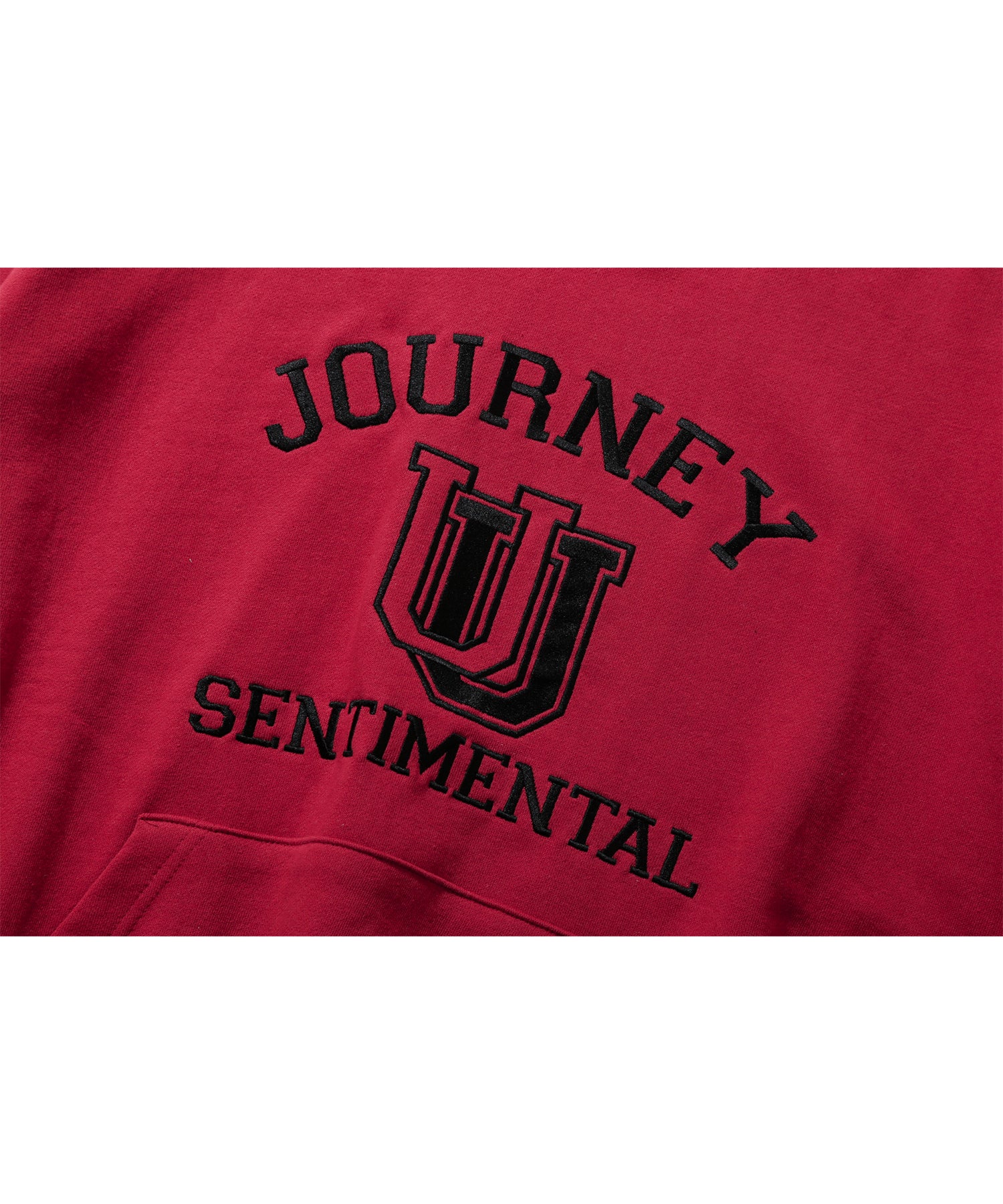 Sentimental Logo Hoodie (Deep Red)