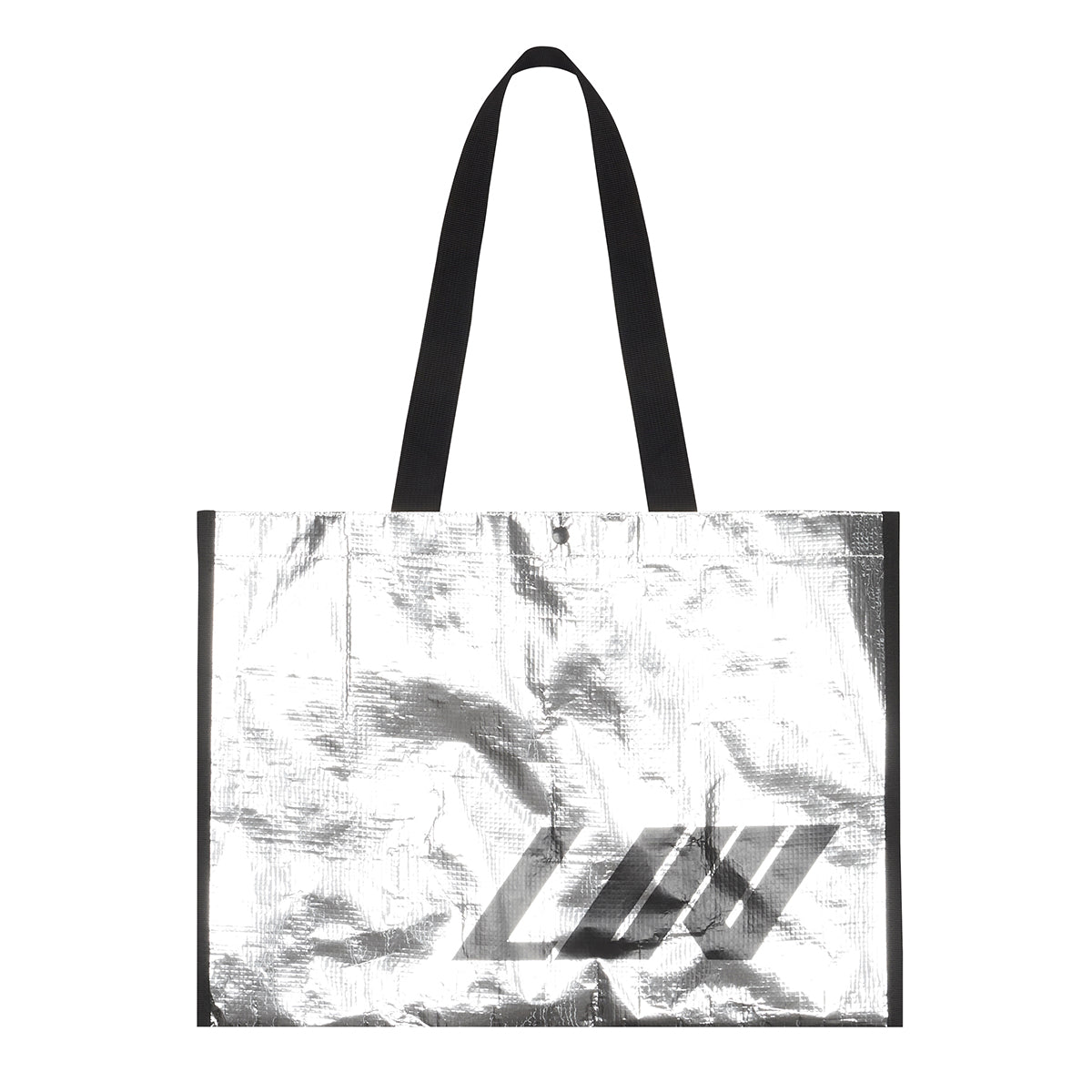 AM LUV TARPAULIN BAG (SILVER)