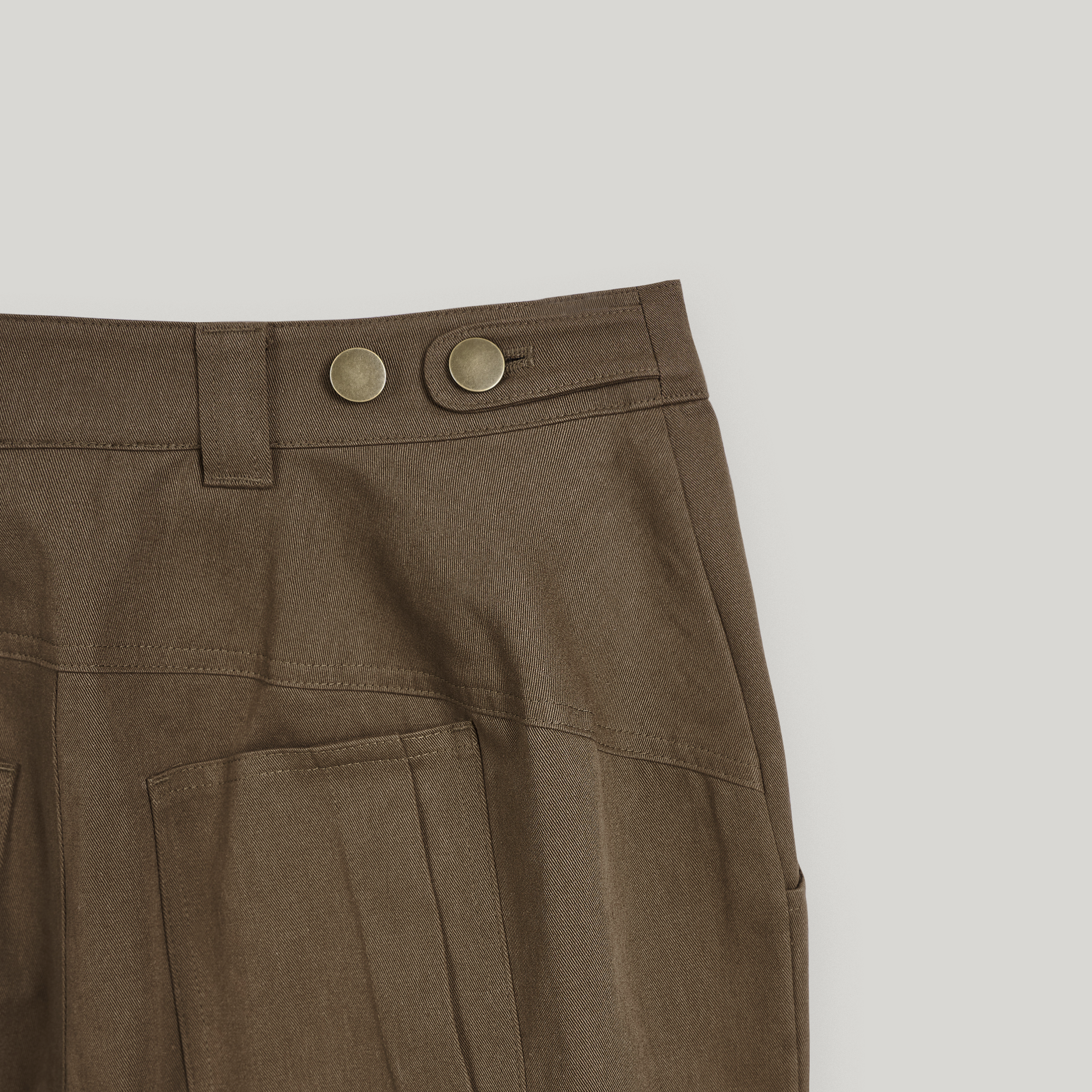 Brown Double Pants