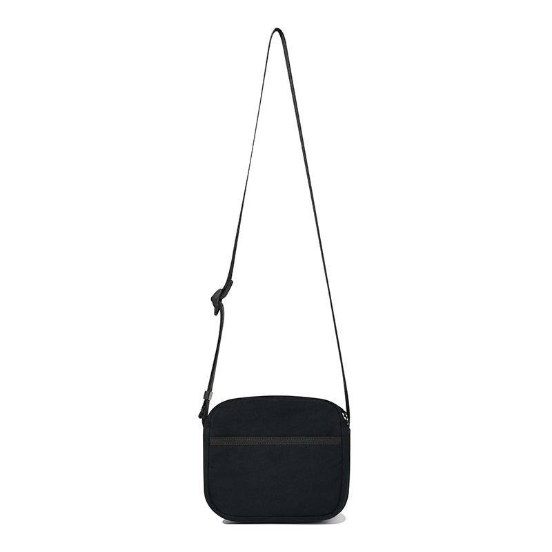 POCKET VINTAGE WASHING MINI CROSS BAG [BLACK]