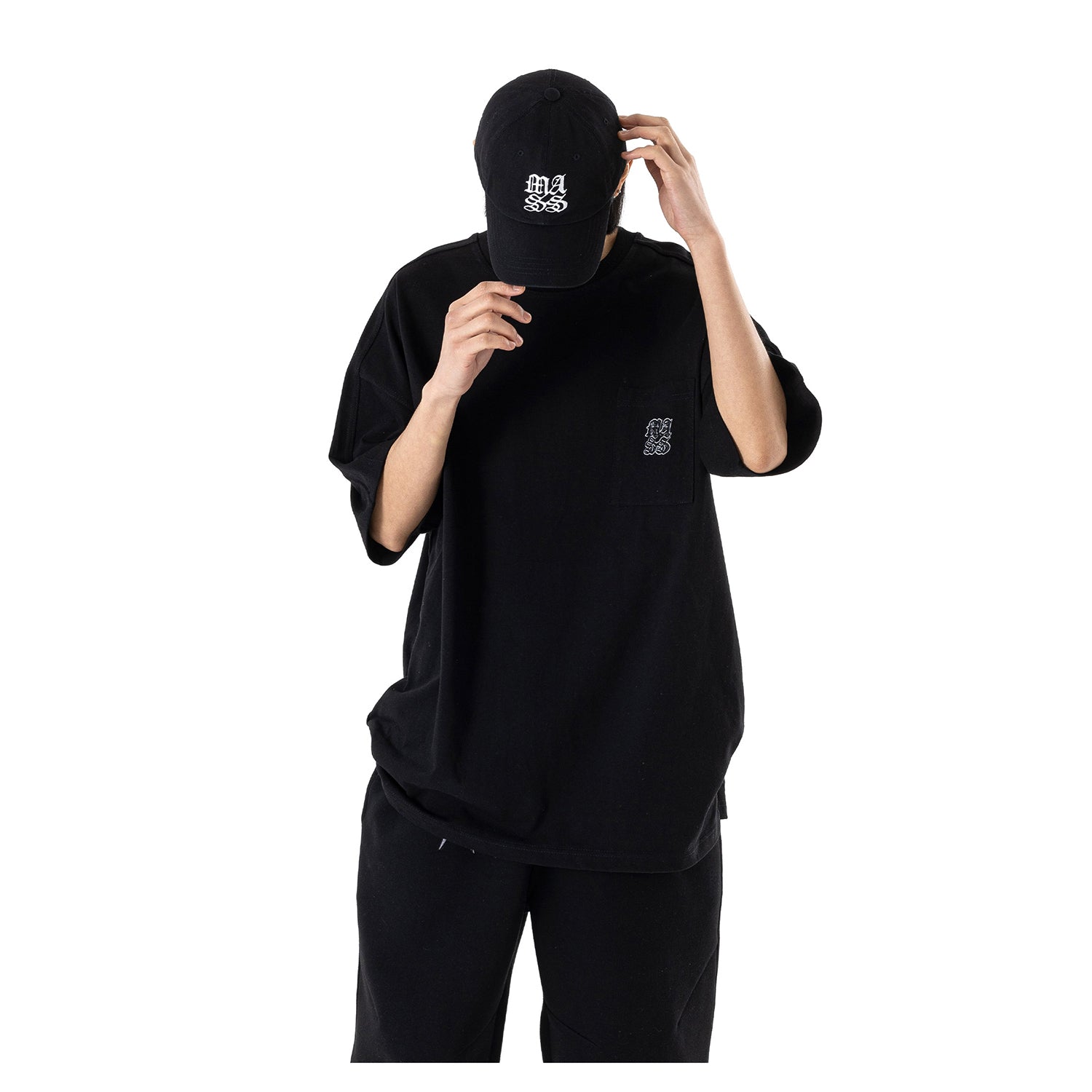 MASS LOGO BALL CAP MSHAC004-BK