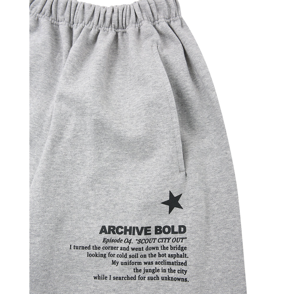 939 LOGO SWEAT PANTS (GRAY)