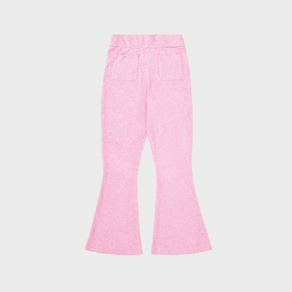 CROSS FLARE PANTS_PINK