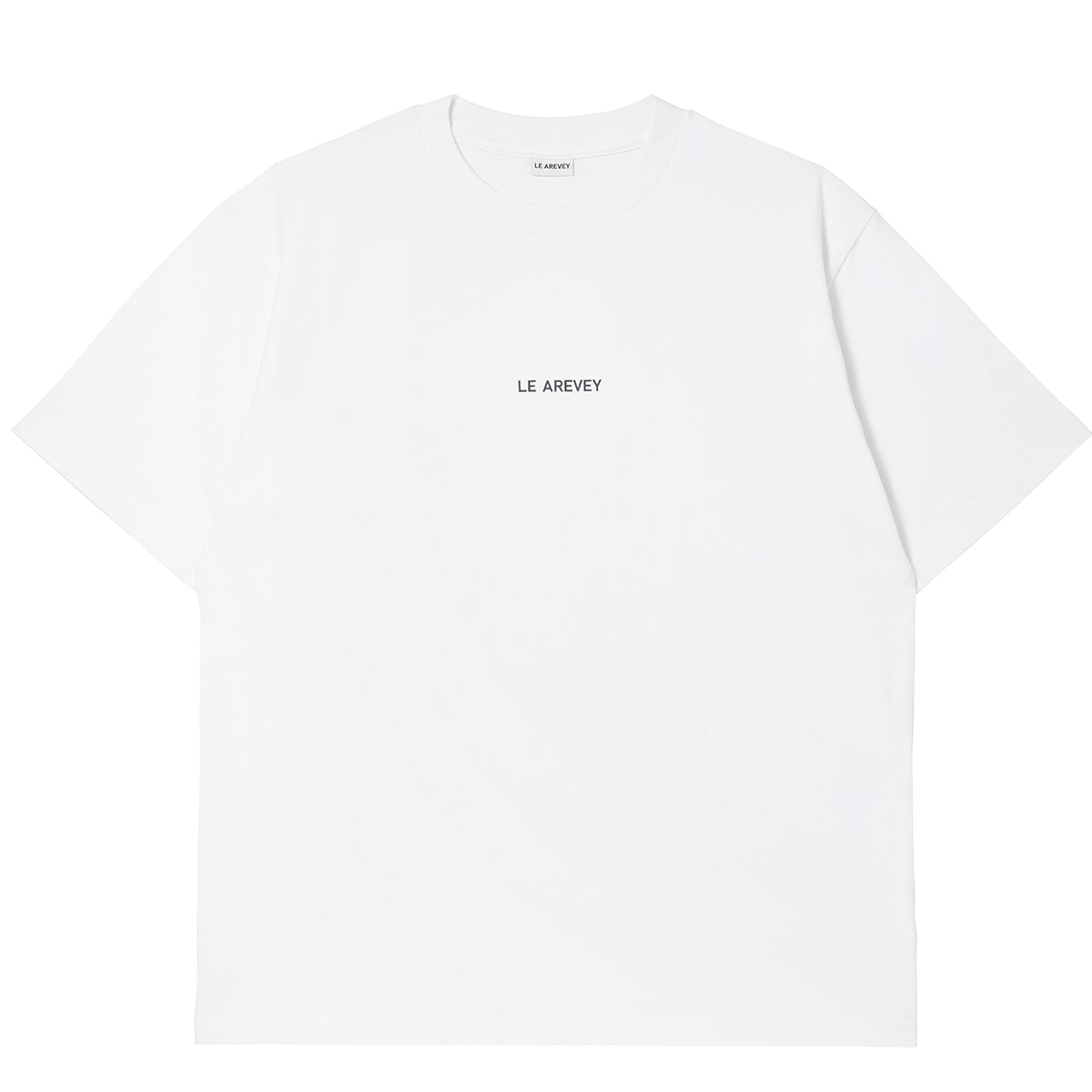 LE AREVEY ORIGINAL LOGO T-SHIRT WHITE [MAN]