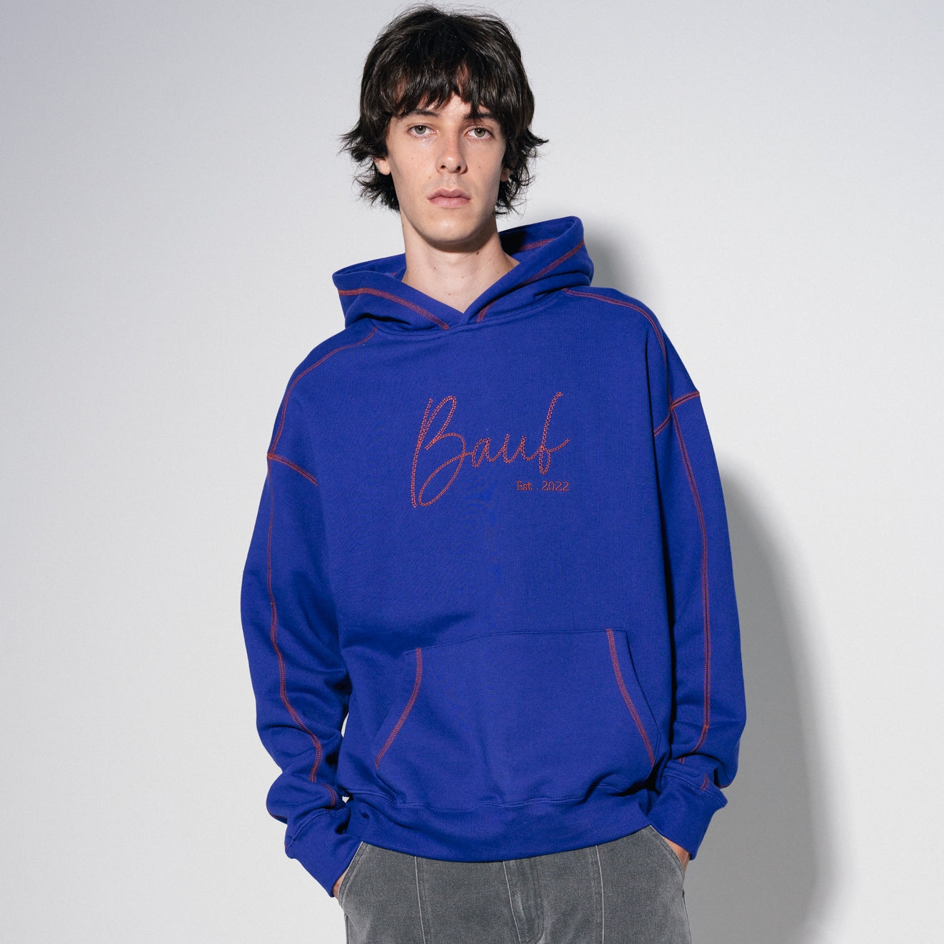 cali logo hoodie [blue]