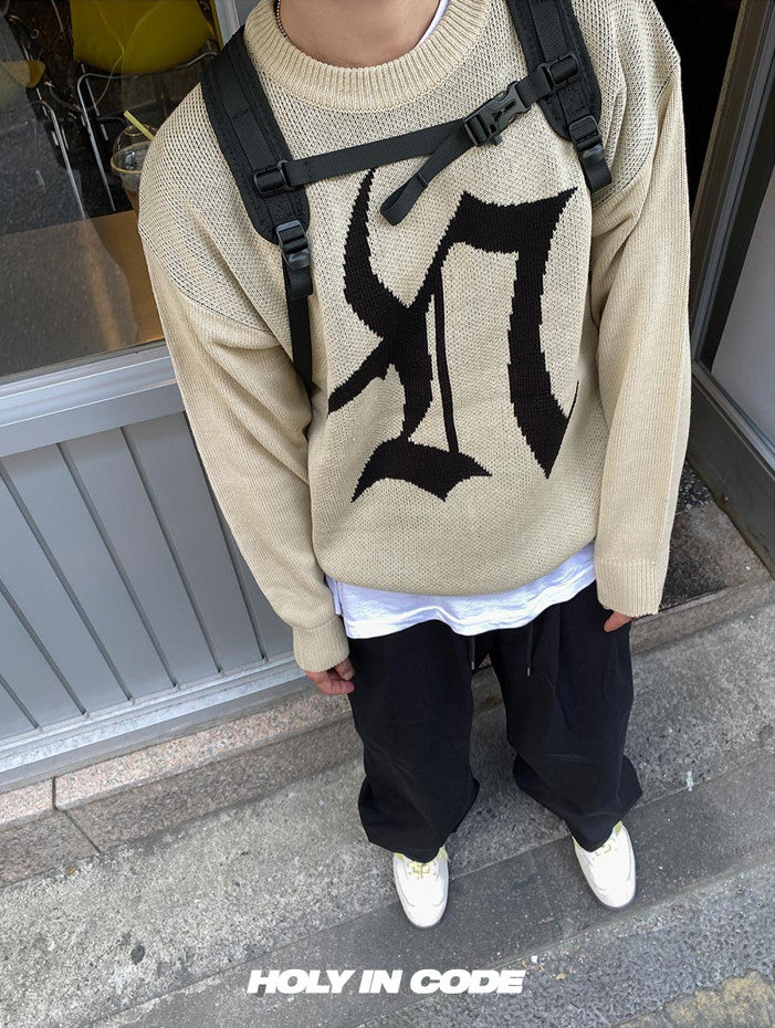 holy in code hoodie knit