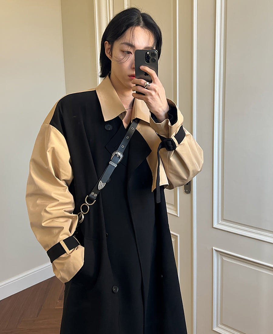 Coming color trench coat (2 color)