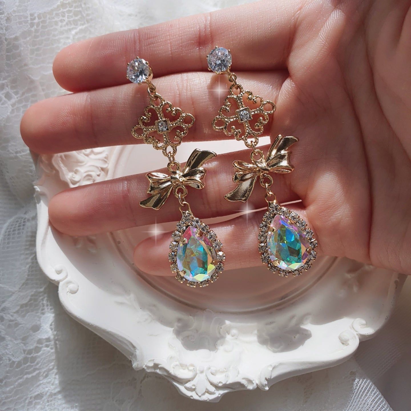 Oriental Princess Earring - Aurora