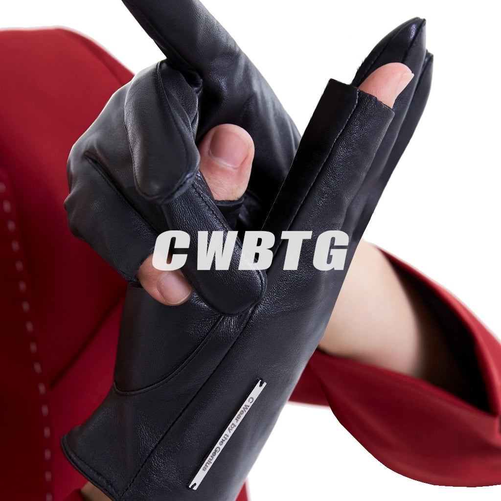 LAMB SKIN TOUCH SCREEN GLOVES