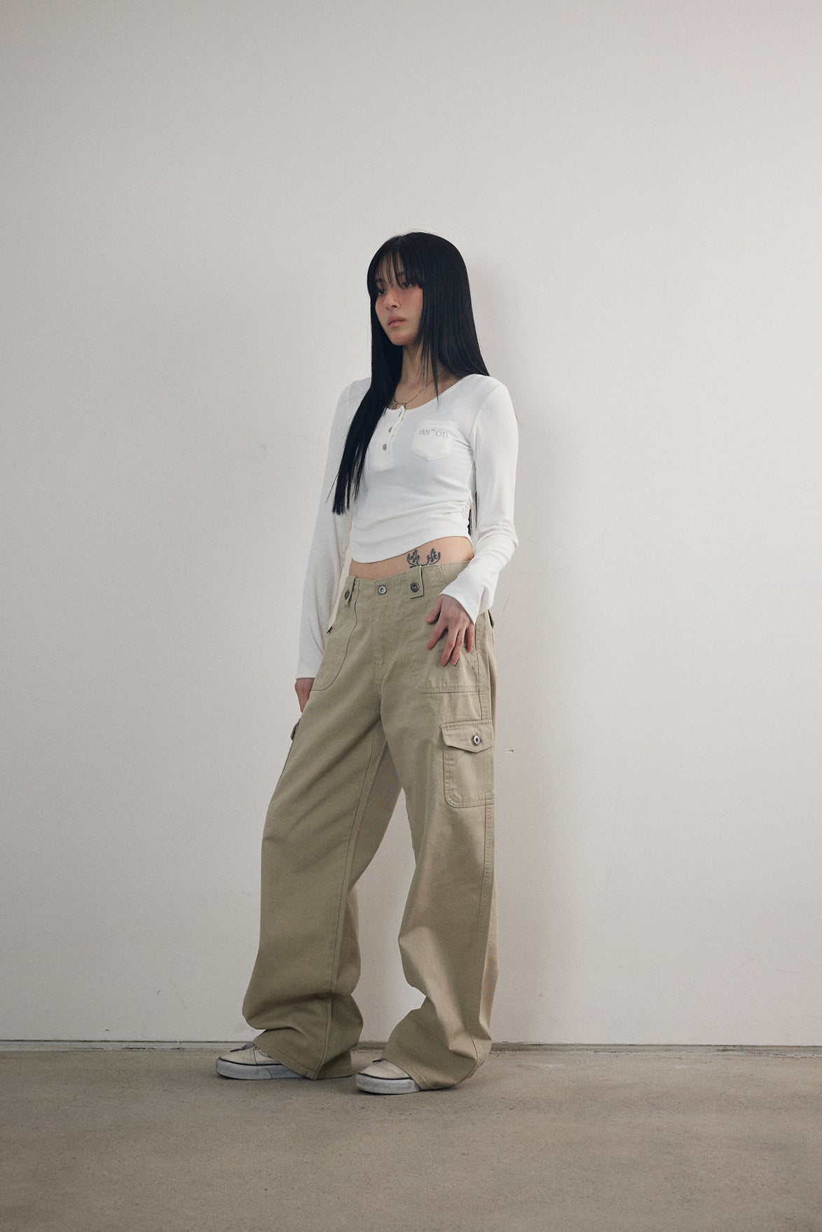 JED CARGO PANTS / BEIGE