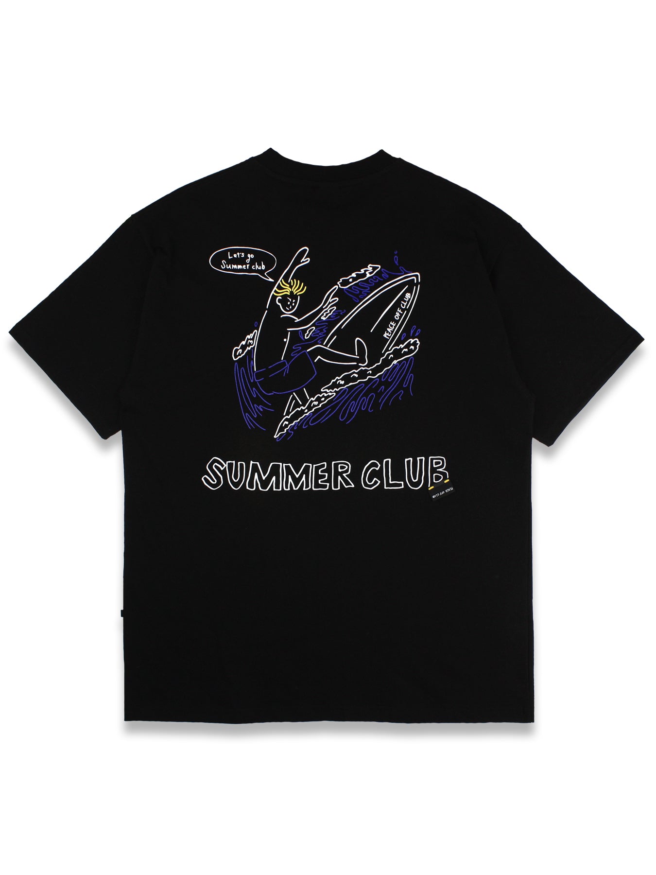 Surfer_Boy Short Sleeve Tee BLACK