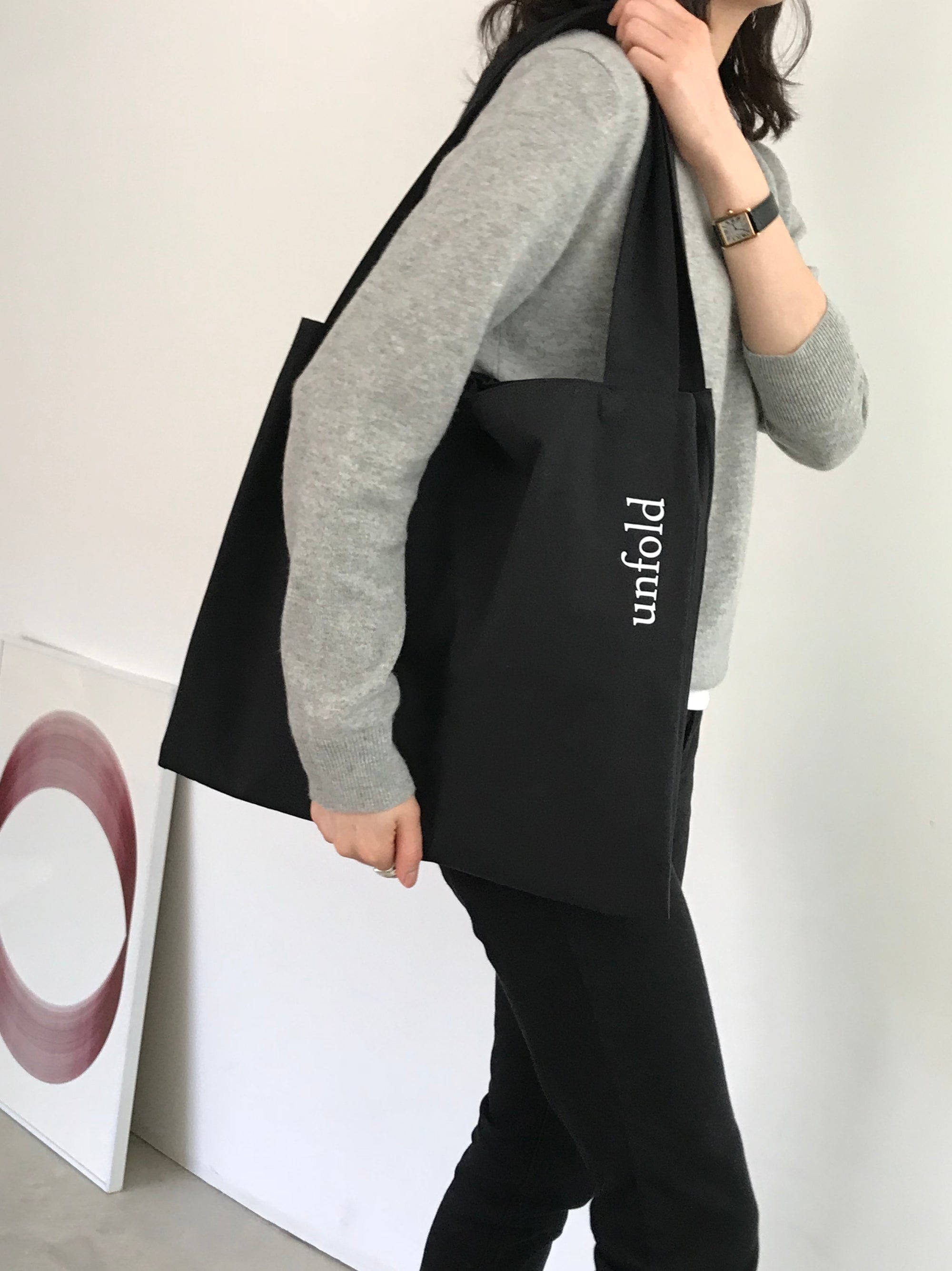 logo bag(Black)