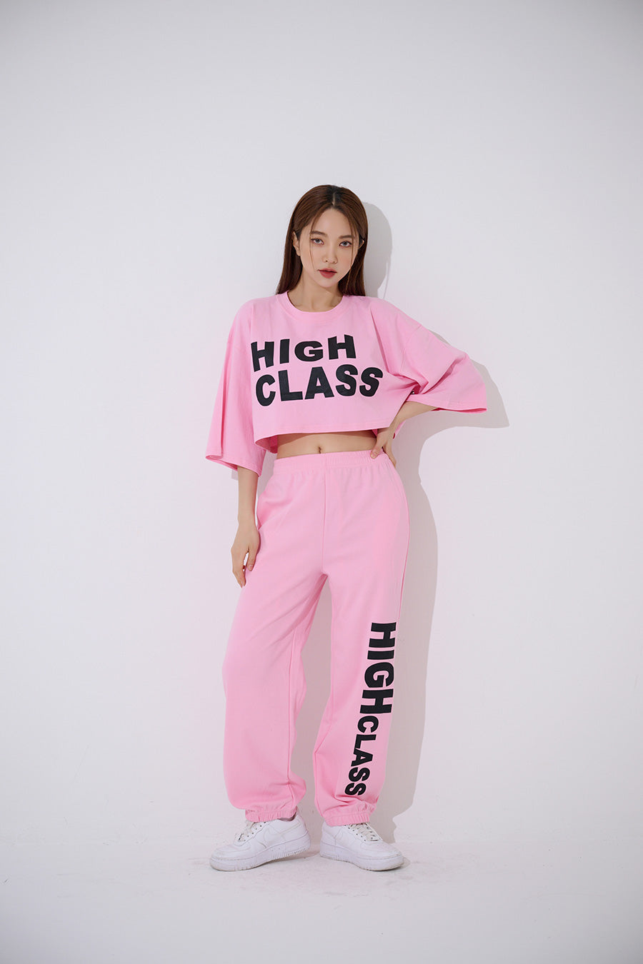 TOP(9400) High Class Crop Tee