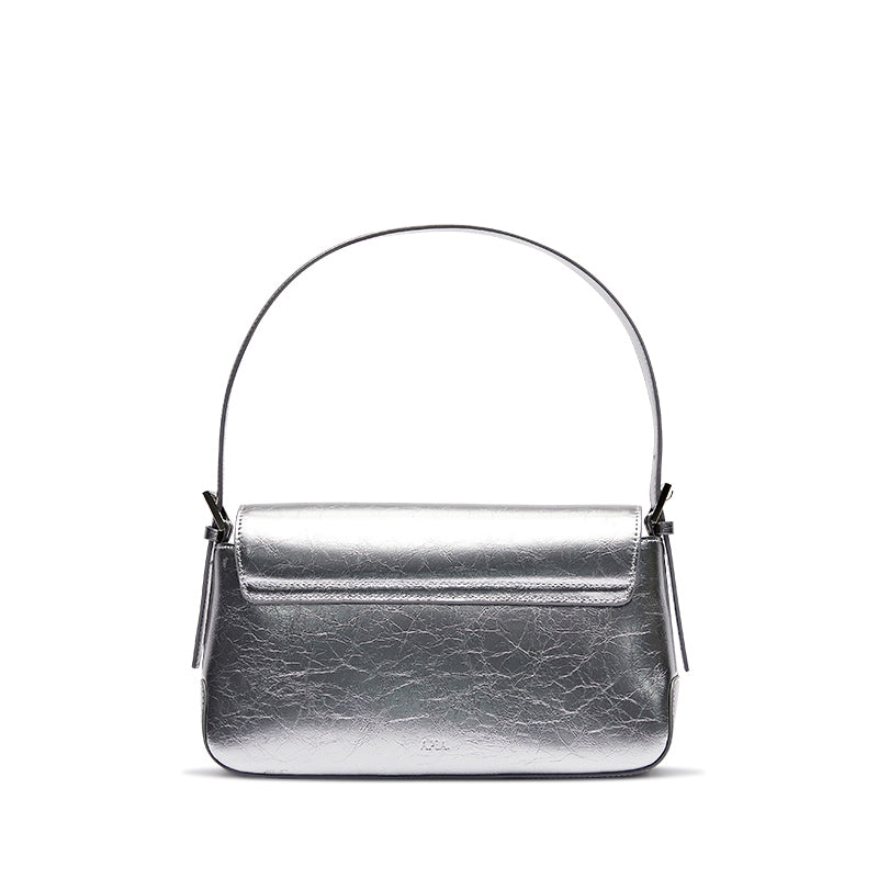 Mellizo Shoulder Bag Silver