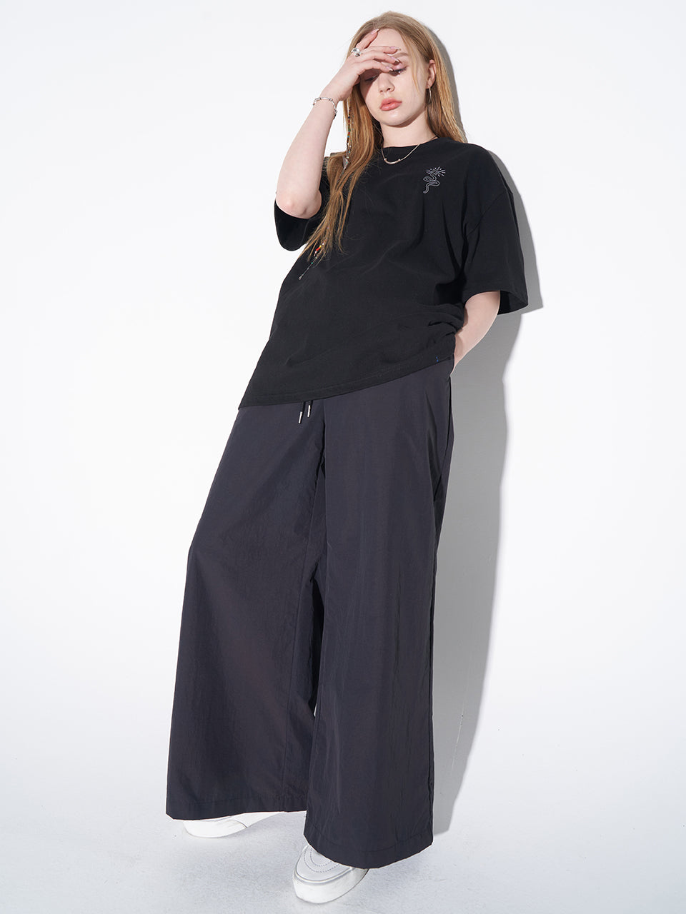 Super Comfy Wide Pants Black