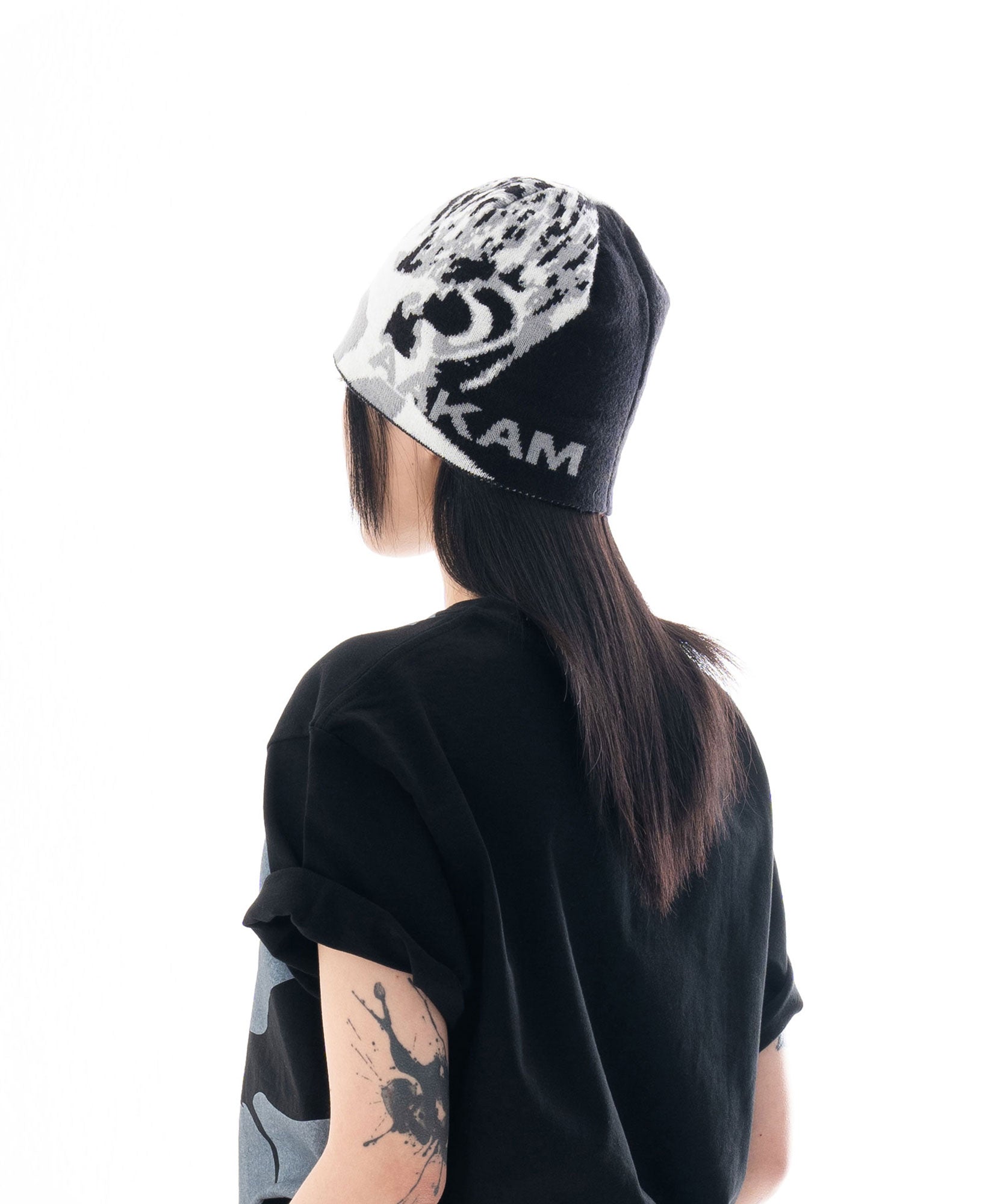 Scream Jacquard Beanie (Black)