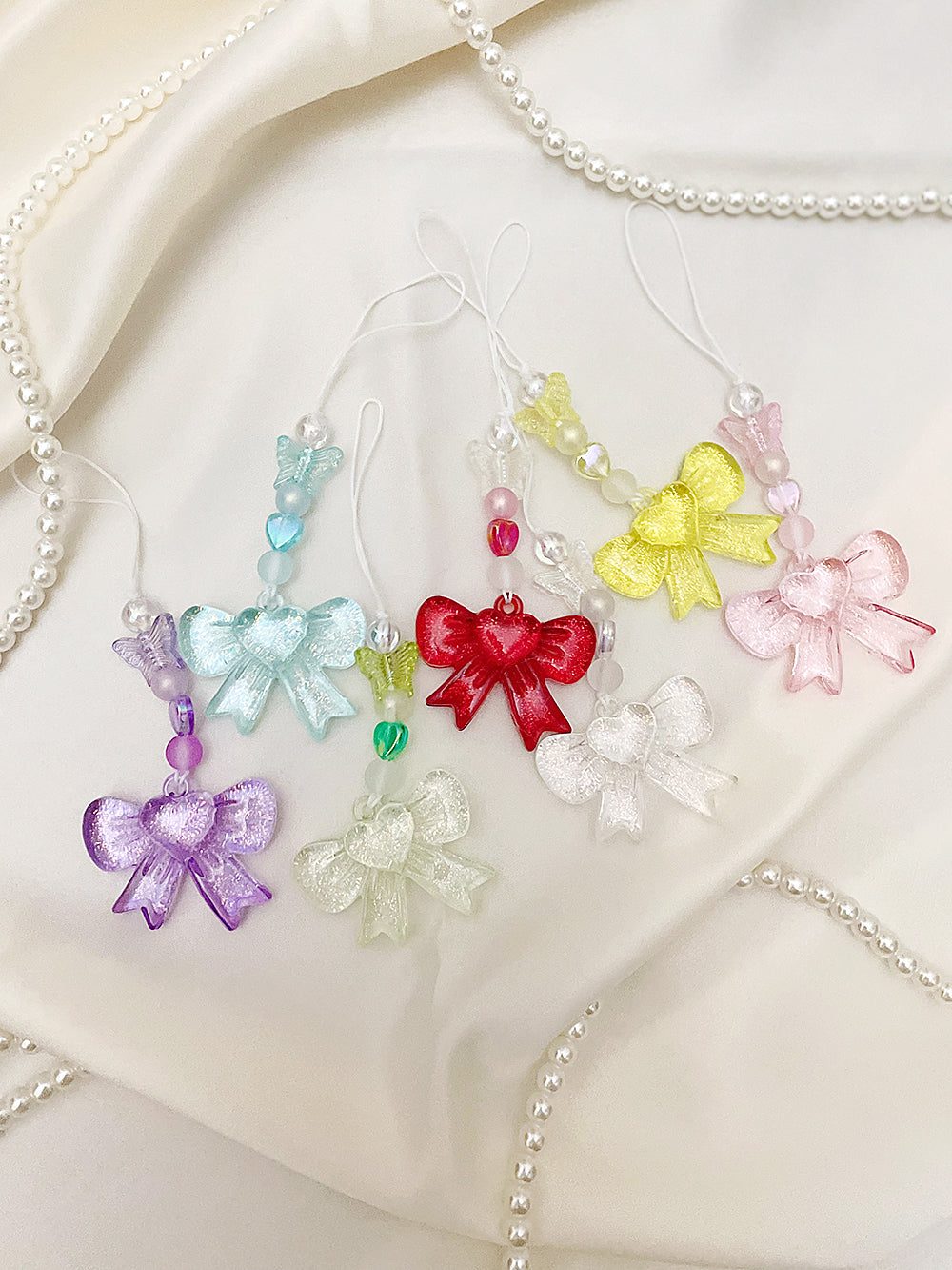 Dear Ribbon Key Ring (7color)