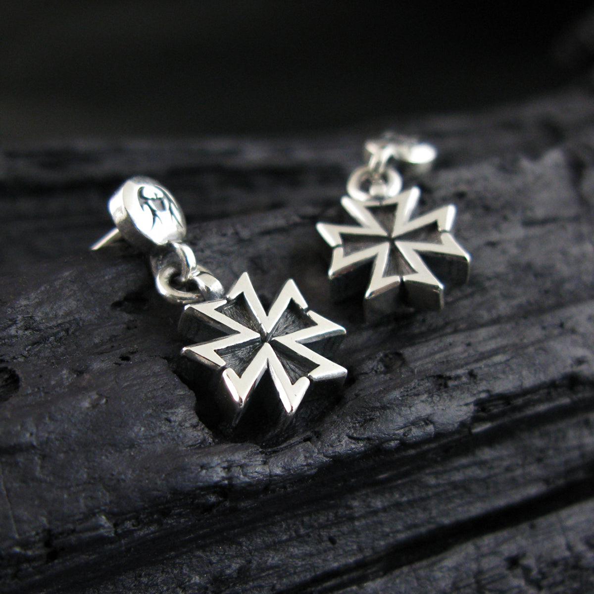 Destiny-D1 silver earring