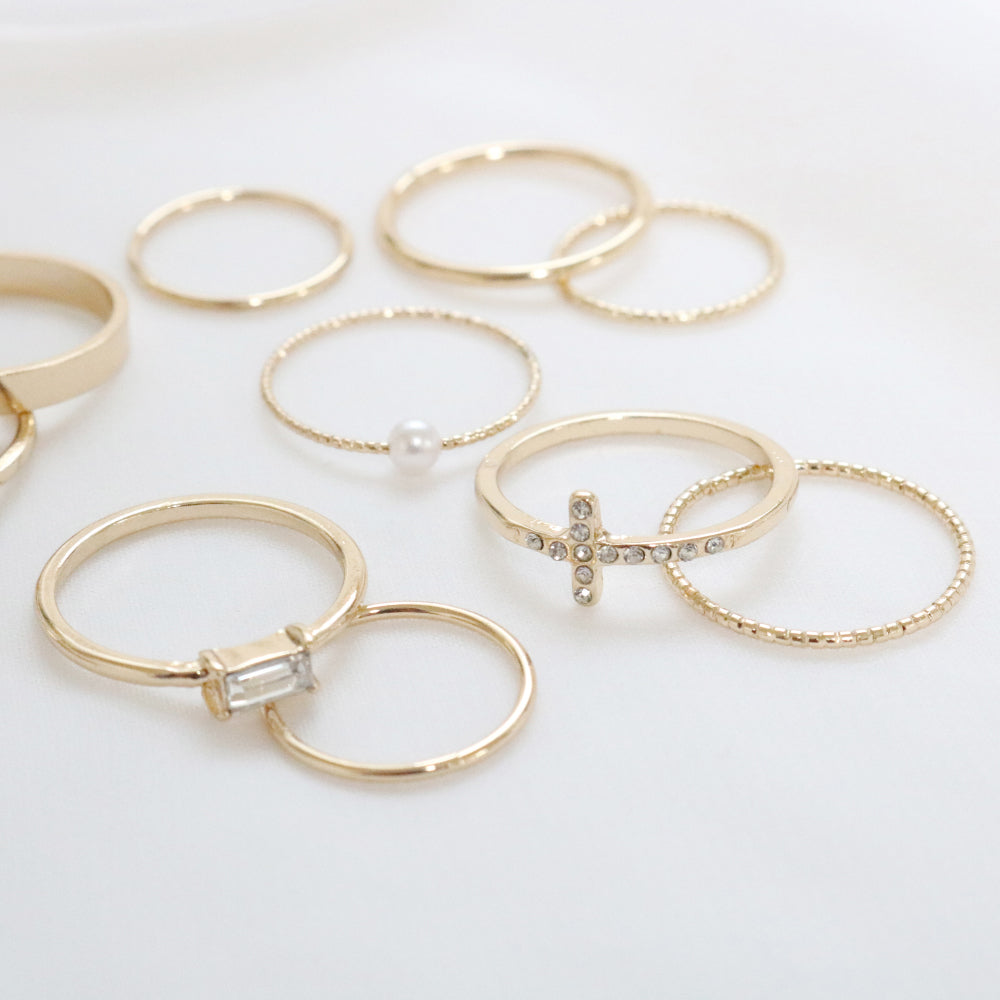 Daily Cross Ring Set (11 set)