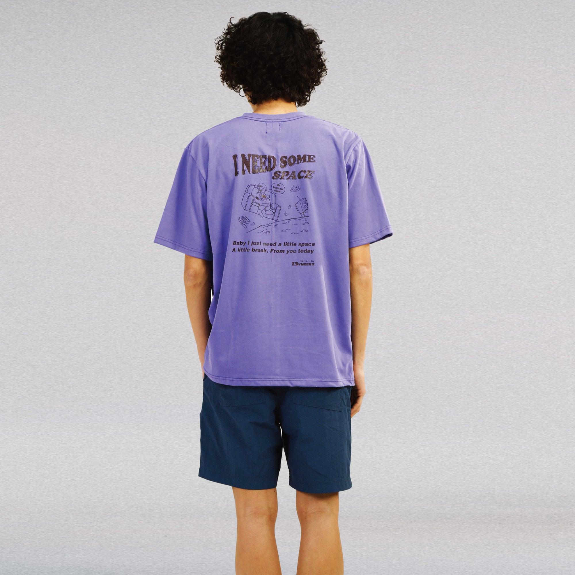 I NEED SOME SPACE T-SHIRT_Lavender