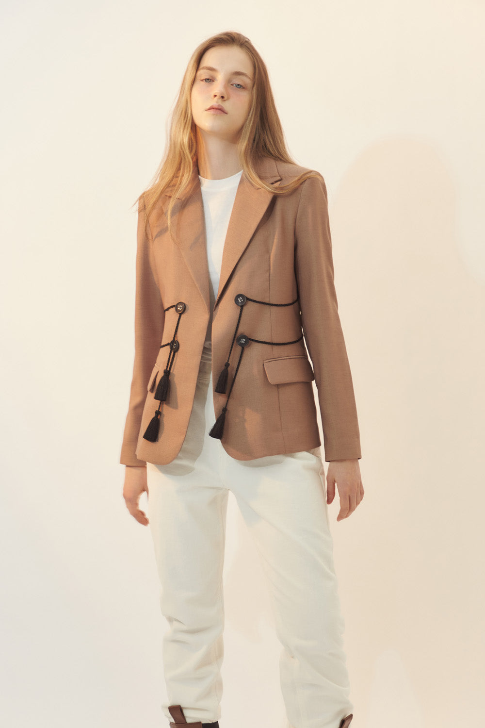 [BREEZE] Tassel Jacket_BROWN (CTD1)