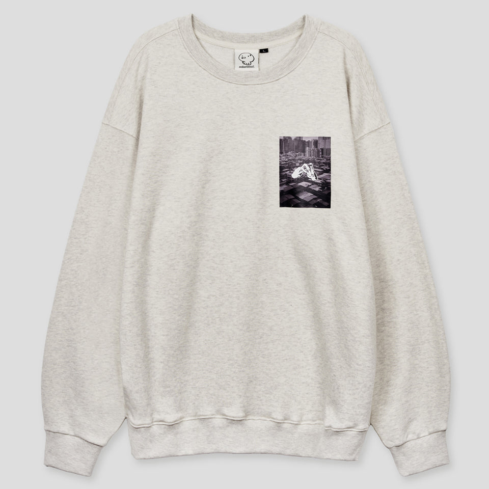 Hand n' Hand' Crewneck Sweatshirt Oatmeal