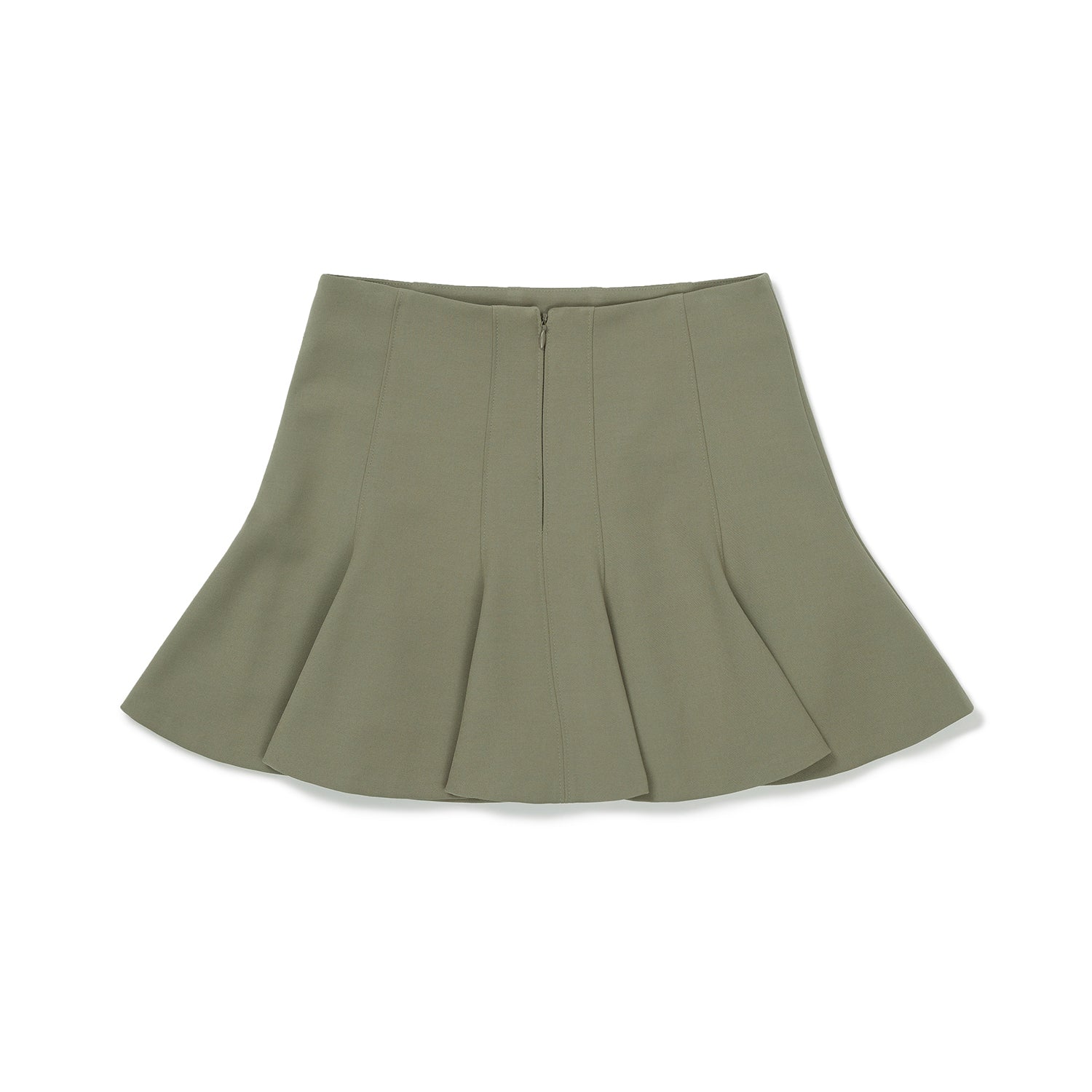 クラシックゴアミニスカート / Classic Gored Miniskirt [OLIVE]