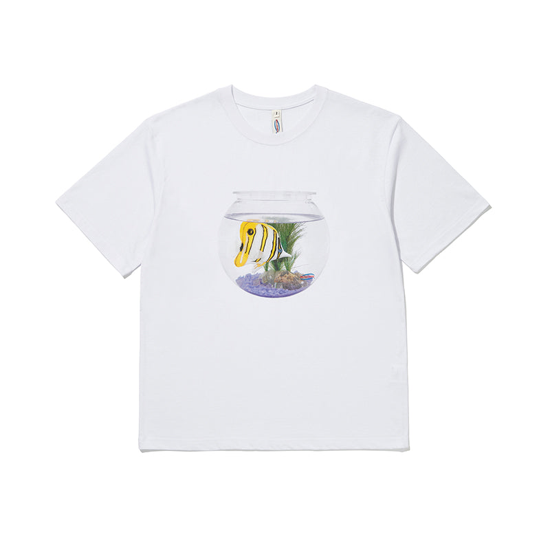 フィッシュゴーブラブブラブTシャツ / Fish go blub-blub Tee