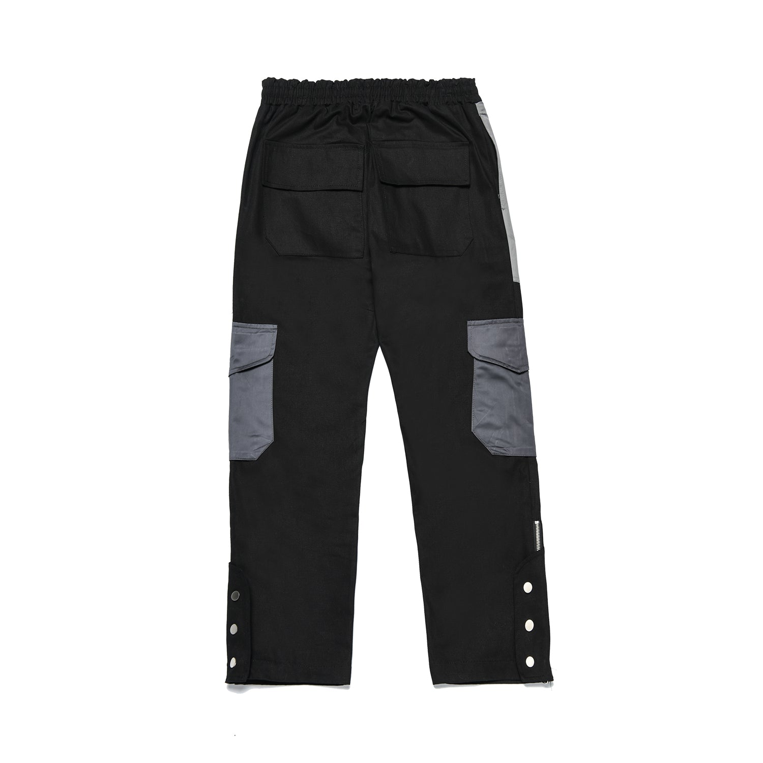 3D Pocket Nylon Multi-Snap Pants