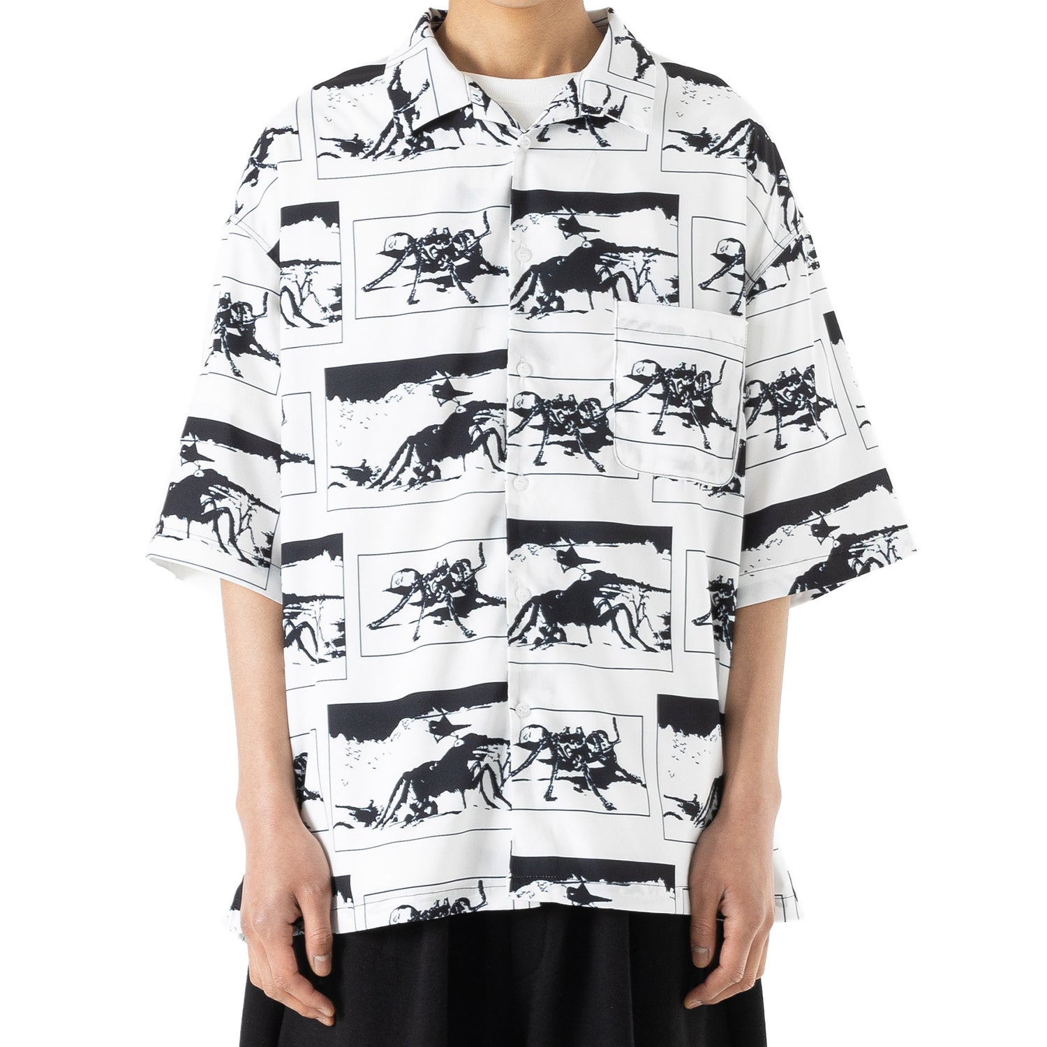 ANTS OVERSIZED SHORT SHIRTS