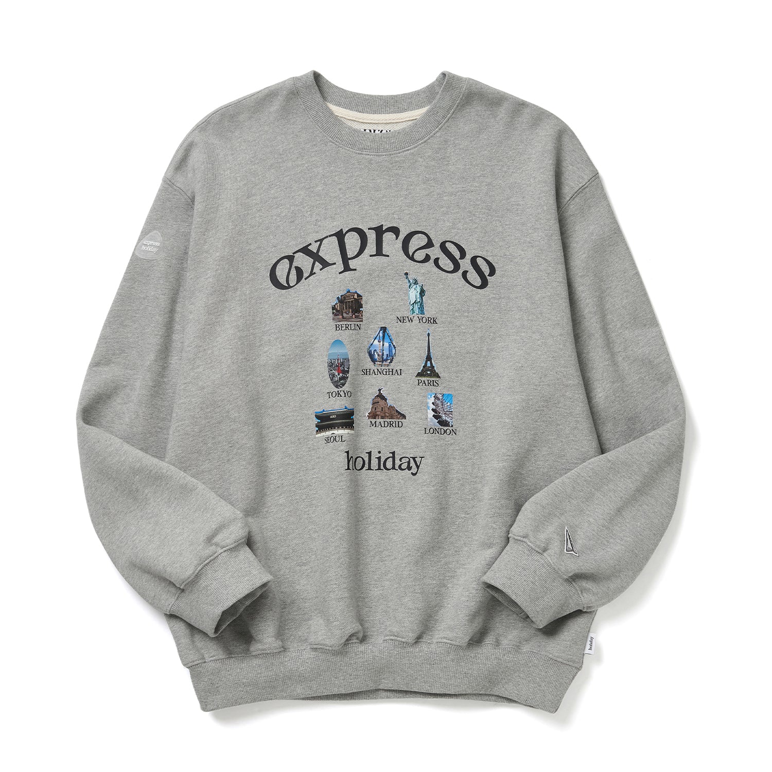 Express Holiday Global Citizen Sweatshirt_Melange