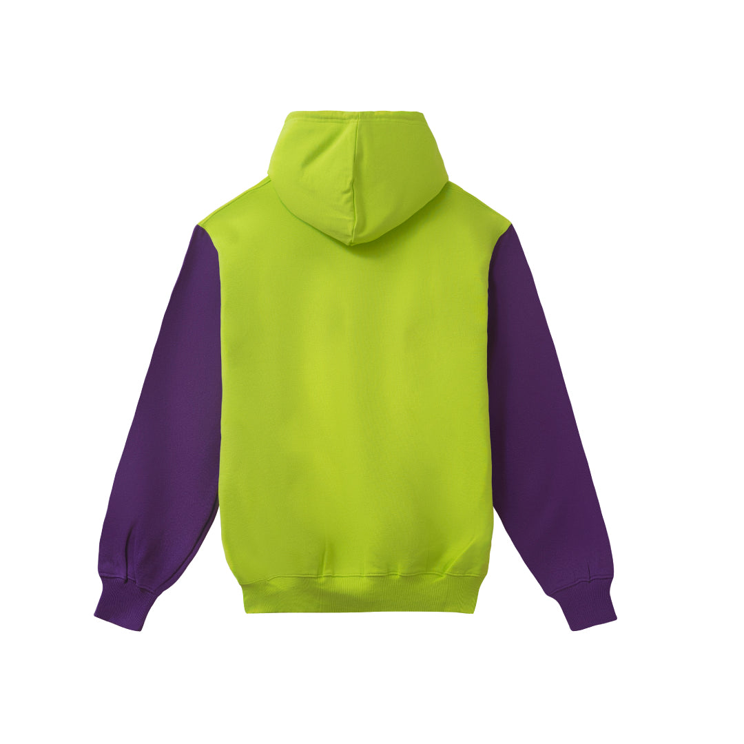 Milkyway Zip Up Hoodie - Lime Green