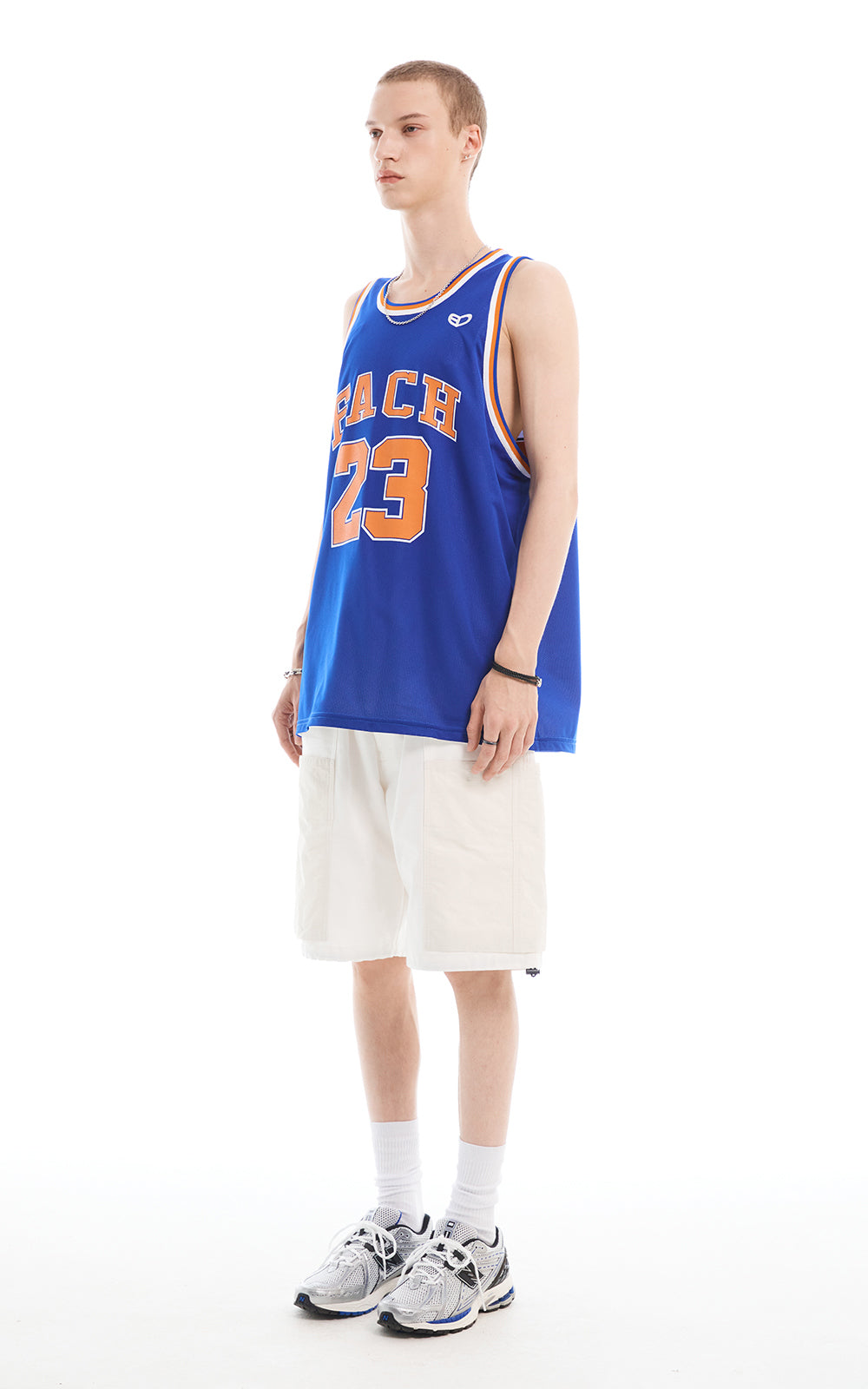 REVERSIBLE JERSEY_WHITE/BLUE